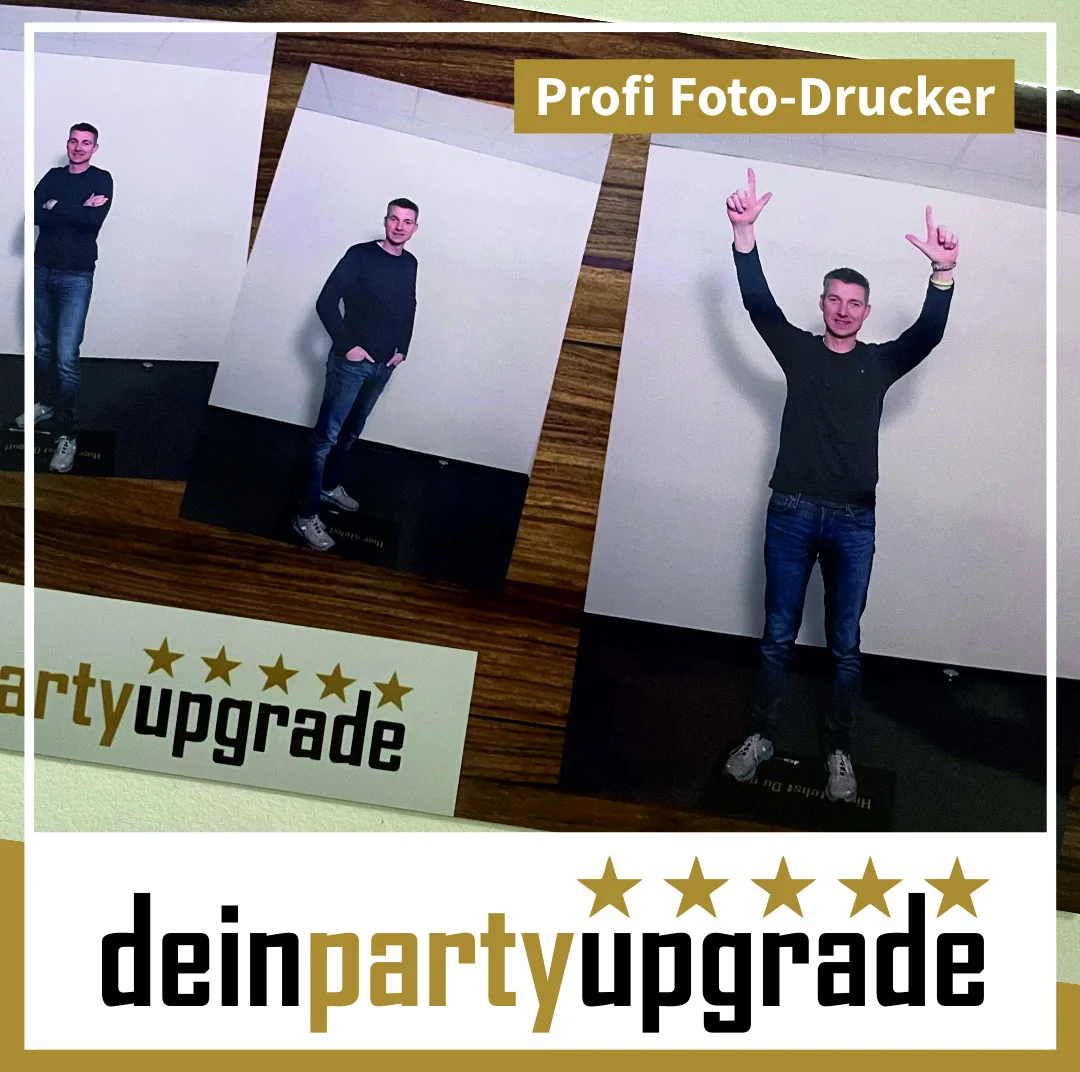 Fotoausdrucke als Beispiel